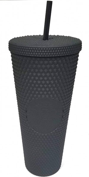 Black Starbucks Plastic 2021 Black Matte Studded Venti Tumbler, 24 Oz | 485-IQRVXC