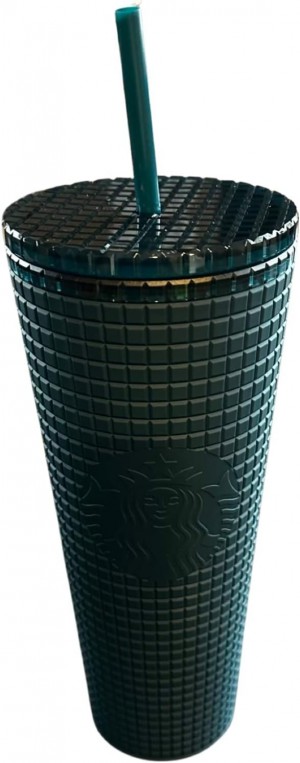 Blue Starbucks Subzero Gridded Matte Blue Venti 24oz Tumbler 2023 | 549-AQDHXO