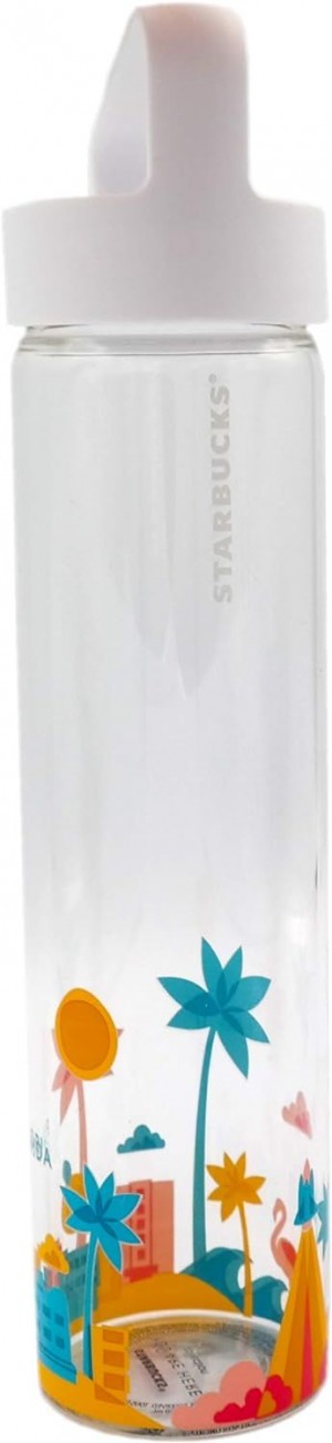 Clear Starbucks You Are Here Collection Water Bottle - Florida, 18.5 Fl Oz | 591-PMUVEY