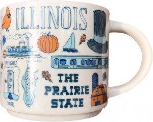 Coffee Starbucks Been There Series Collectible Coffee Mug (Illinois),14 Ounce | 963-ATRFUE