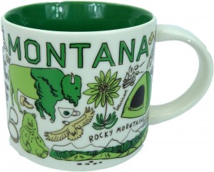 Coffee Starbucks Montana Been There Series Across The Globe Collection Coffee Mug 14 Ounce | 832-FXLETW