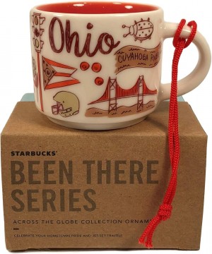 Coffee Starbucks Ohio Been There Collection Ceramic Coffee Demitasse Ornament Mug 2 Oz | 926-DMATOV