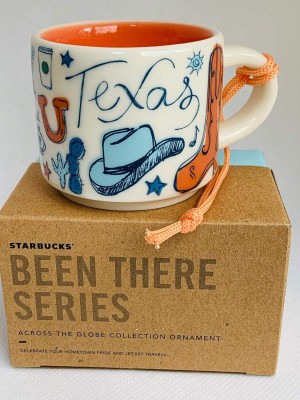 Coffee Starbucks Texas Been There Series Across The Globe Collection Ornament Ceramic Coffee Demitasse Mug, 2 Fl Oz | 460-LABNFS