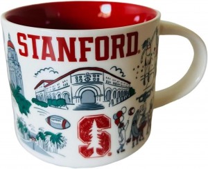 Coffee / Red Starbucks Stanford University Been There Series Campus Collection Coffee Mug 14 Oz, Red | 253-SFEPUO