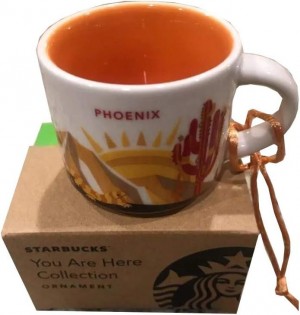 Coffee / Red Starbucks State Or City You Are Here Collection Ceramic Coffee Mug Demitasse Ornament 2 Oz (Phoenix) | 328-FGVUTO