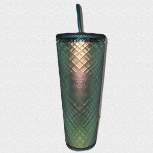 Green Starbucks 2023 Halloween Soft Touch Jeweled 24oz Tumbler | 418-BIEHPF