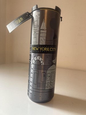 Grey Starbucks New York City Stainless Steel Tumbler, 16 Oz | 572-LPEHBS