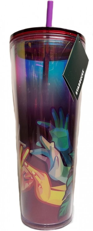 Multicolor Starbucks 2021 American Sign Language Asl Hand Movements Venti Tumbler 24 Oz | 362-BXLSCP