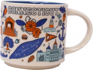 Multicolor Starbucks Been There Series Connecticut Ceramic Mug, 14 Oz | 013-PSDFLO