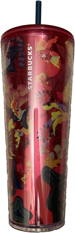 Multicolor Starbucks Fall 2023 Ocean & Forest Tumbler 24oz | 489-HPNDFM