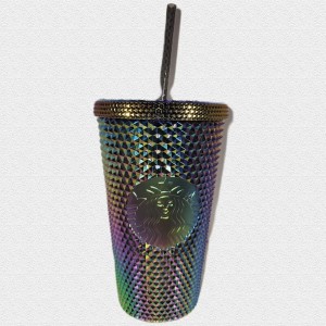 Multicolor Starbucks Halloween 2023 Oil Slick Rainbow Iridescent Venti Tumbler 16oz | 643-LODUHJ