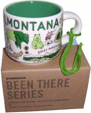 Multicolor Starbucks Montana Been There Series, 2 Ounce Espresso Cup | 601-TPORWS