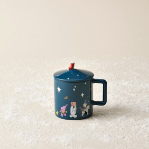 Multicolor Starbucks Nutcracker and Friends with Lid 12oz Mug | 385-OGSRWJ