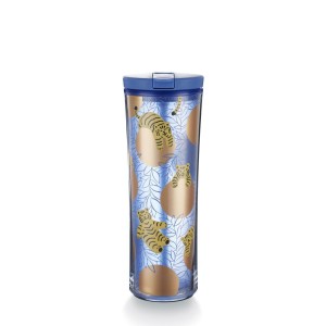 Multicolor Starbucks Plastic Playful Tiger Tumbler 20oz | 085-EKRPIQ