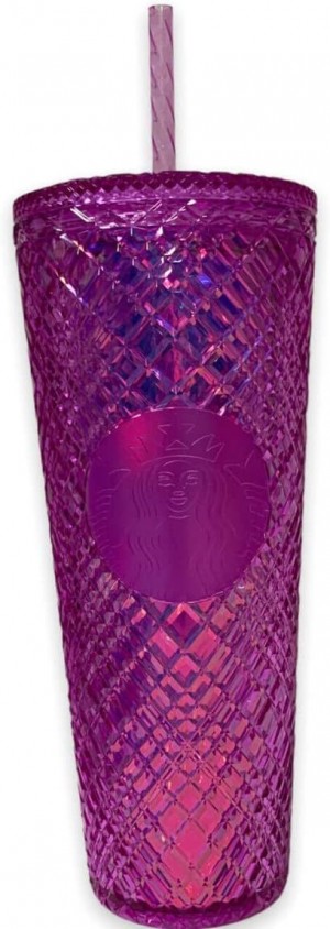 Purple Starbucks Jeweled Purple Taffy 2023 Valentine'S Day Tumbler Venti 24 Oz | 743-PDUETI