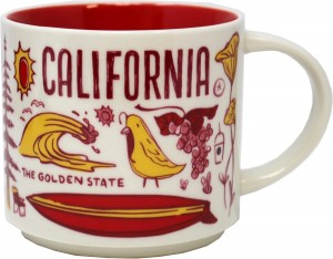 Red Starbucks Been There Series California Ceramic Mug, 14 Oz | 416-HNWGBL