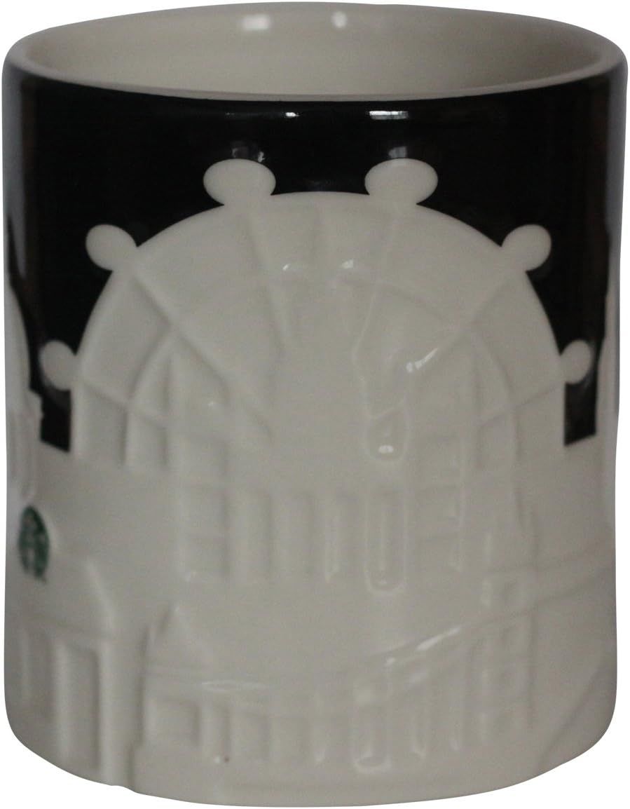 Black Starbucks London Relief Mug City Collection | 429-BCSHWV