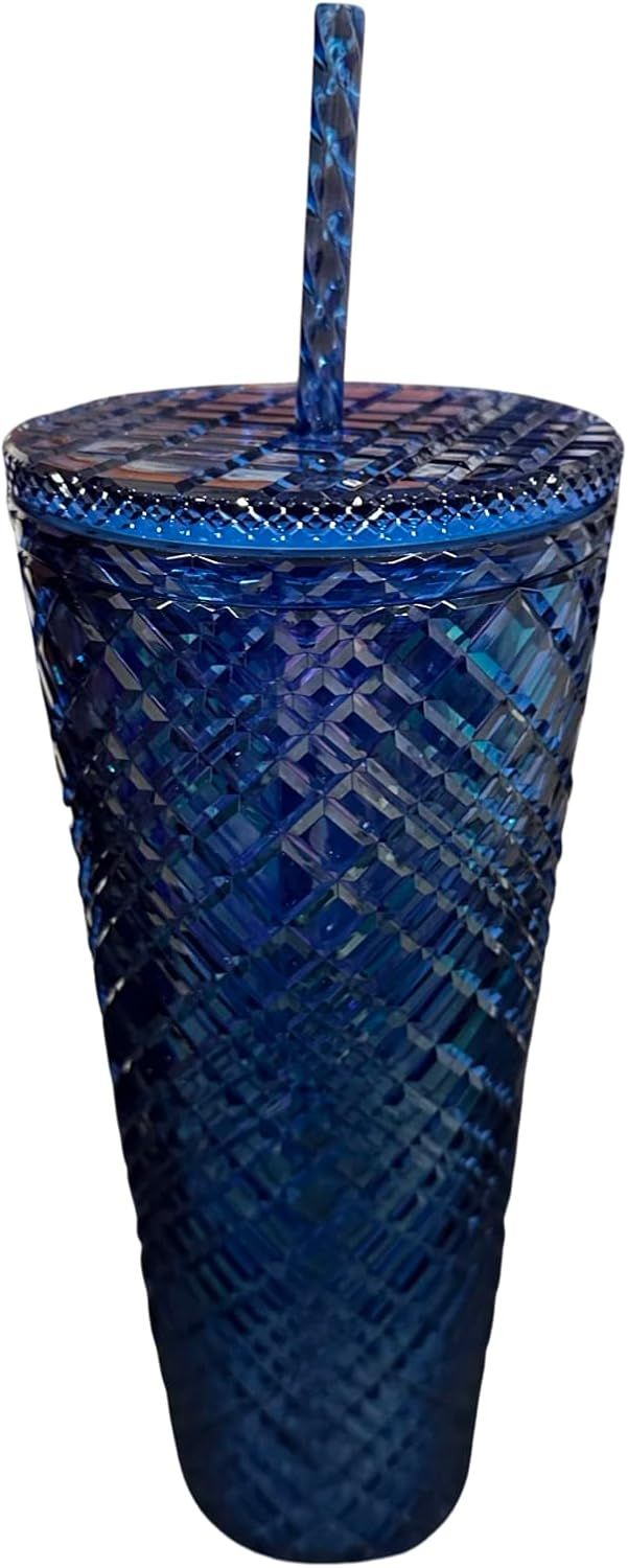 Blue Starbucks 2022 Holiday Jewel Venti 24oz Tumbler With Straw | 986-CNRLZI