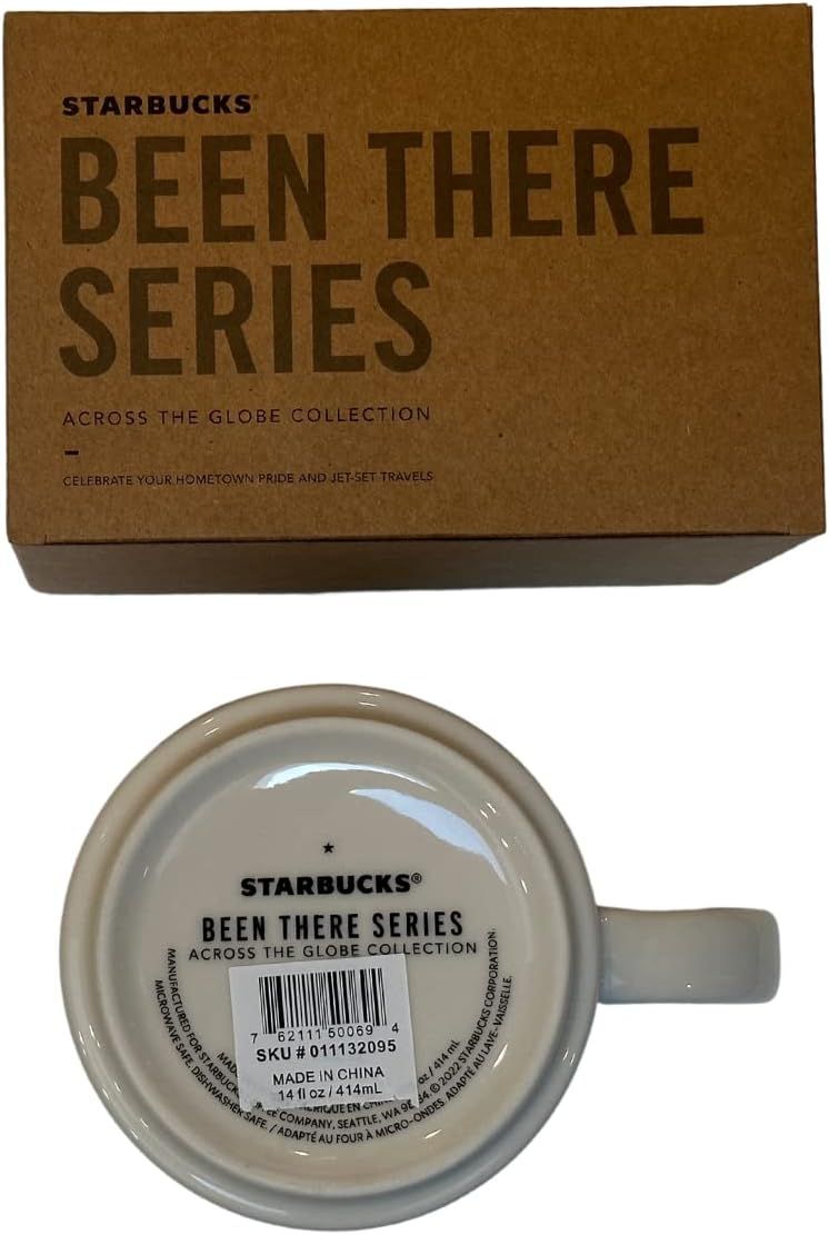 Blue Starbucks Been There Series Nevada Ceramic Coffee Mug, 14 Oz | 295-XCHFLQ