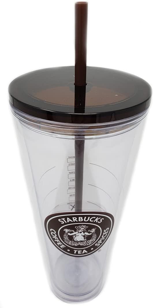 Brown Starbucks Pike Place Market First Store Exclusive Tumbler 24oz | 420-ZGFJYO