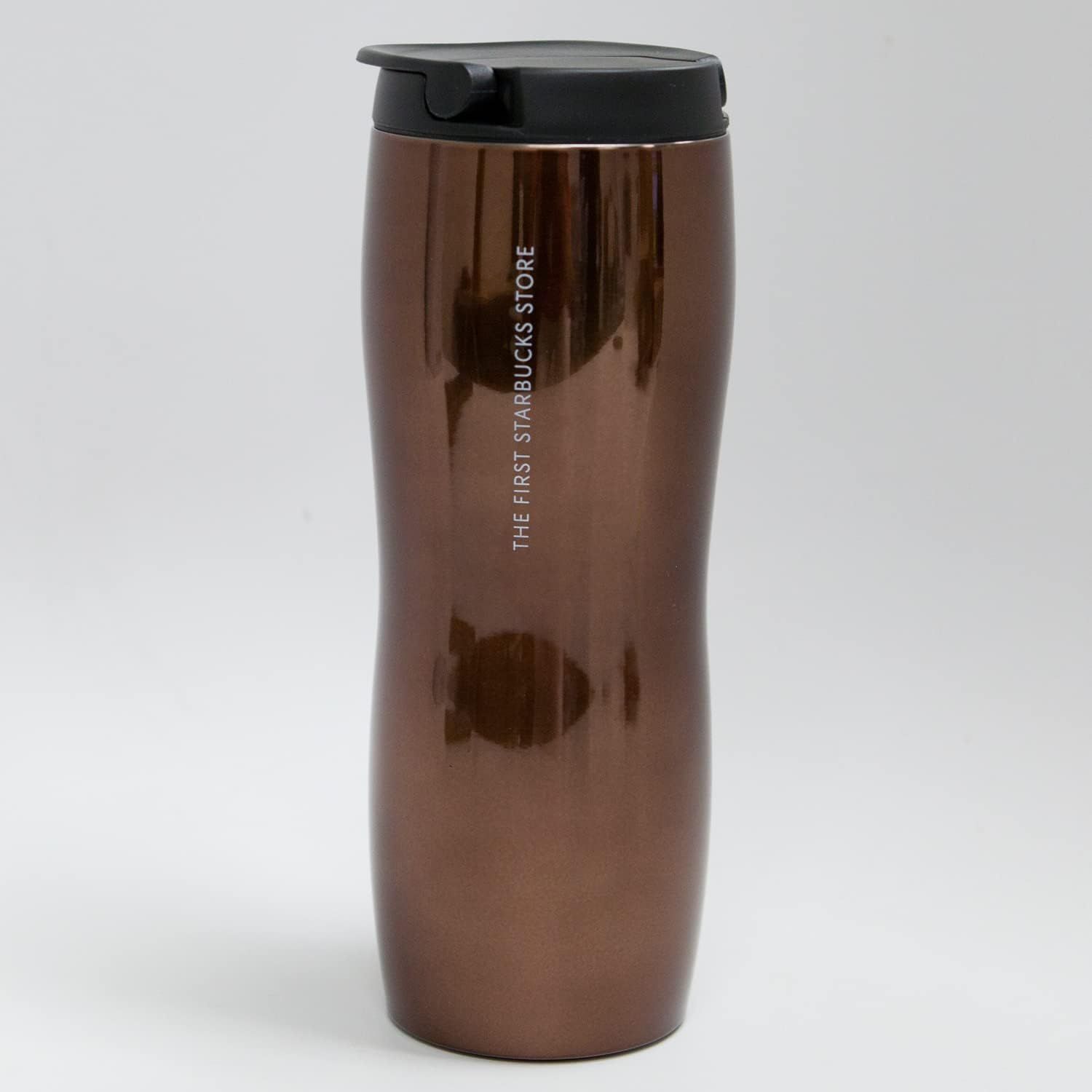 Brown Starbucks The First Store Pike Place Stainless-steel Tumbler (16 Oz, Brown) | 659-TOZLMY