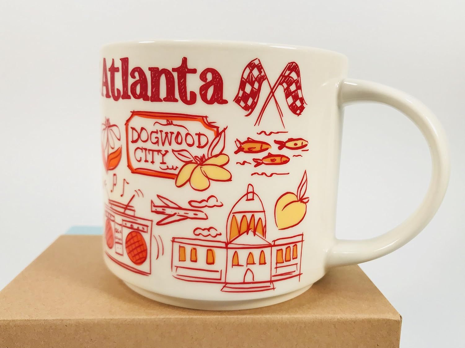 Coffee Starbucks Atlanta Coffee Mug Been There Series Across The Globe Collection | 278-AOTUPH