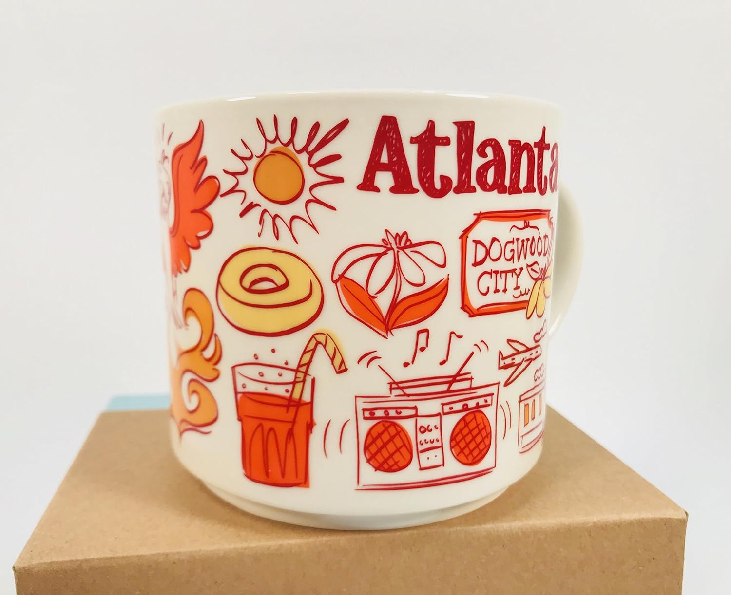 Coffee Starbucks Atlanta Coffee Mug Been There Series Across The Globe Collection | 278-AOTUPH