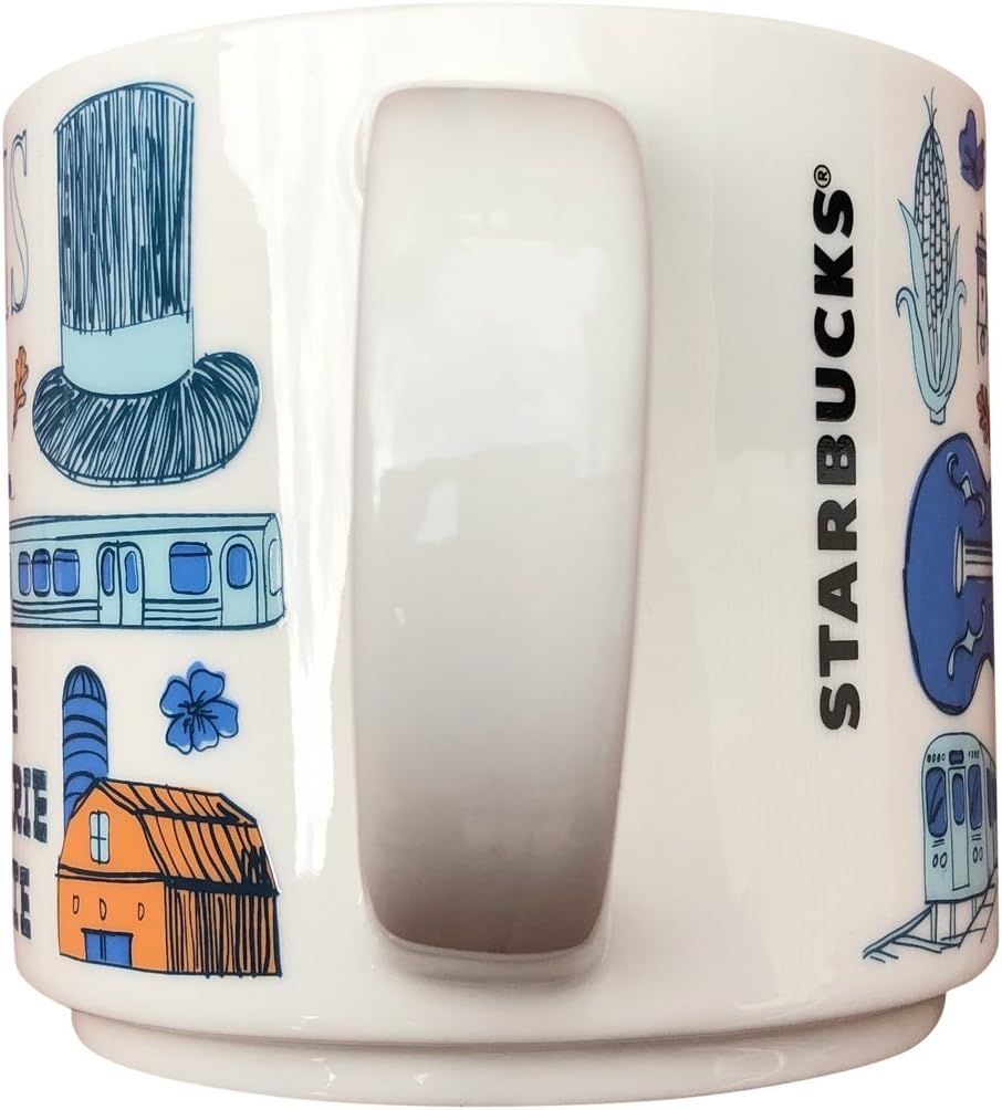 Coffee Starbucks Been There Series Collectible Coffee Mug (Illinois),14 Ounce | 963-ATRFUE