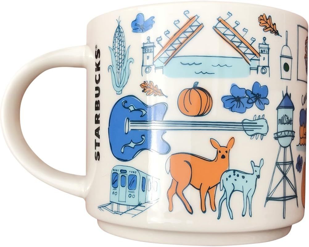 Coffee Starbucks Been There Series Collectible Coffee Mug (Illinois),14 Ounce | 963-ATRFUE