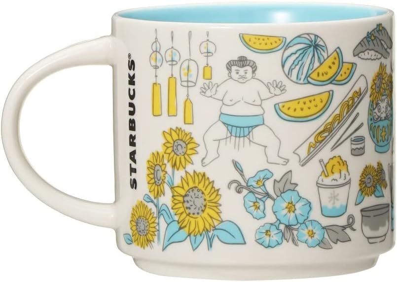 Coffee Starbucks Been There Series Japan Summer Ceramic Coffee Mug, 14 Oz | 427-ZNYKIF