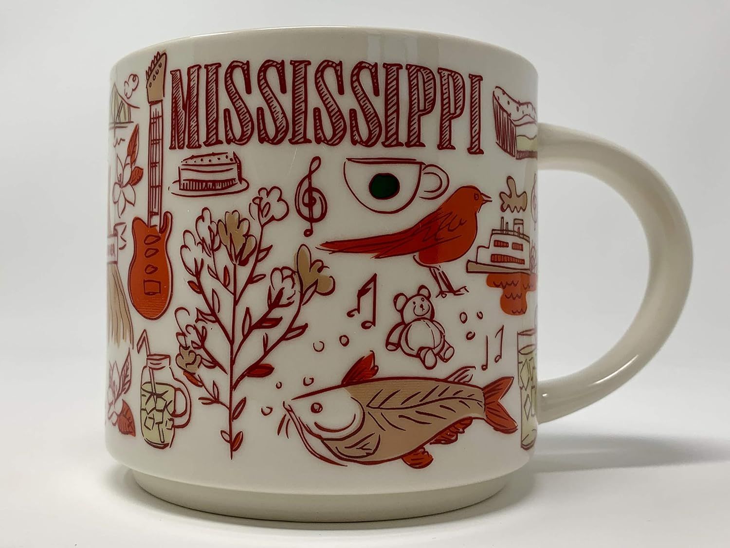 Coffee Starbucks Mississippi Been There Series Across The Globe Collection Ceramic Coffee Mug | 978-VEYCHB