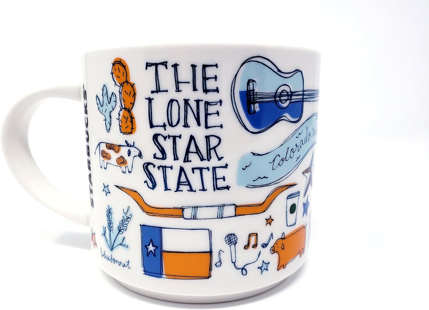 Coffee Starbucks Texas Coffee Mug, Been There Series Across The Globe Collection, 14 Ounces | 365-LZCHQY