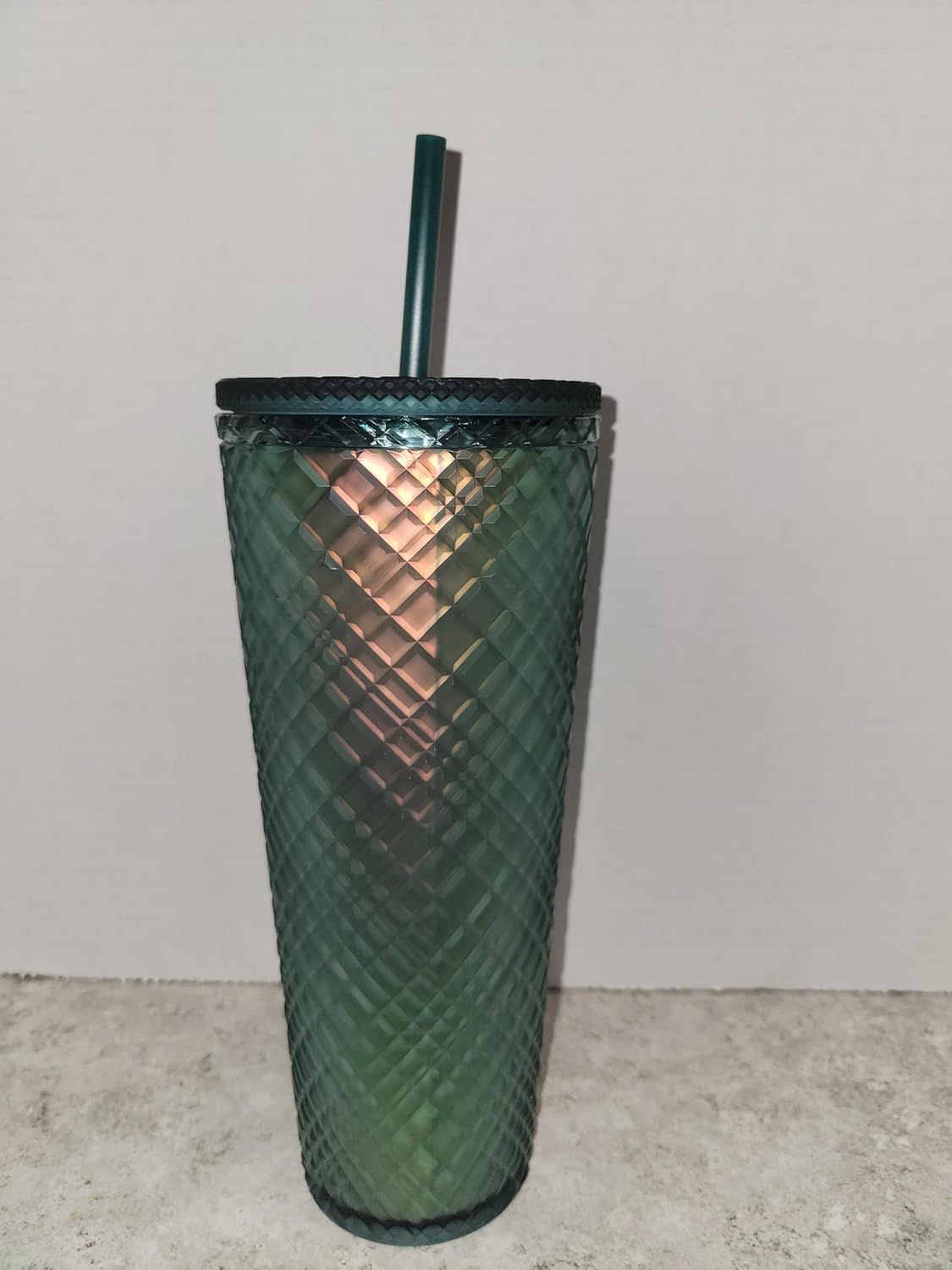 Green Starbucks 2023 Halloween Soft Touch Jeweled 24oz Tumbler | 490-GWZSFE