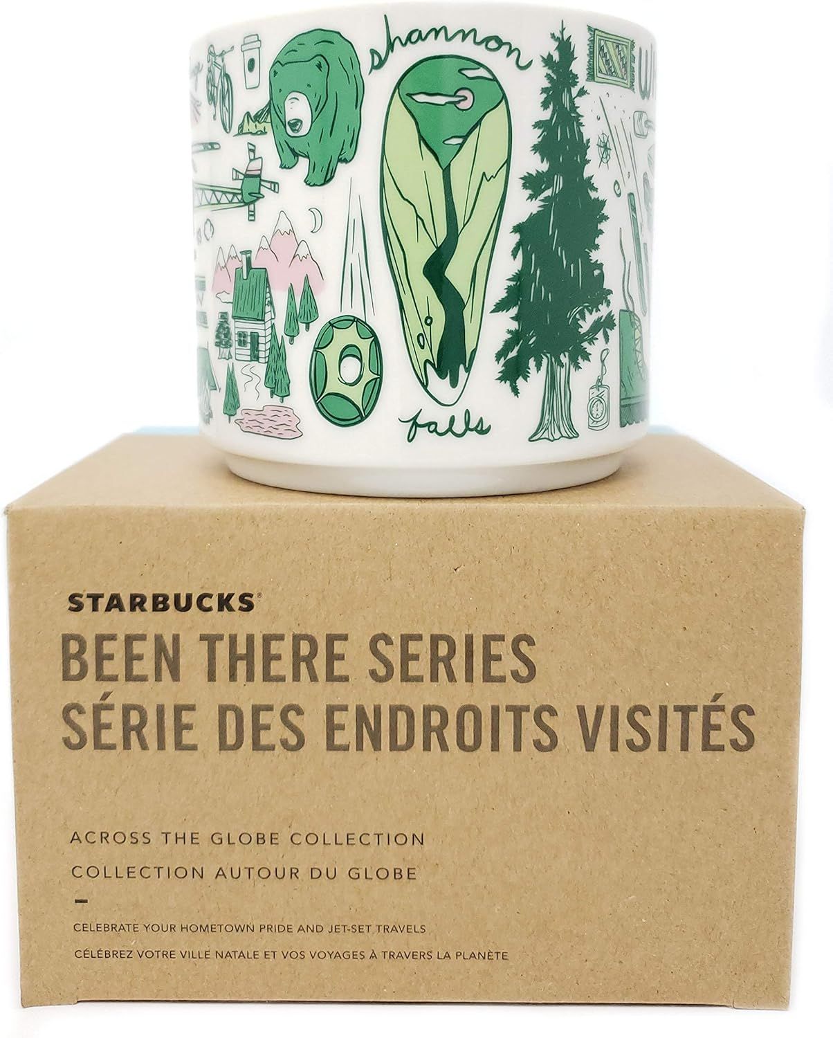 Green Starbucks Been There Series - Whistler, British Columbia Bc, Canada, 14 Fl Oz | 917-IWOUKF