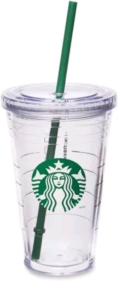 Green Starbucks Grande Insulated Travel Tumbler 16 Oz Double Wall Acrylic 2 Pack Set | 607-WSGHYT