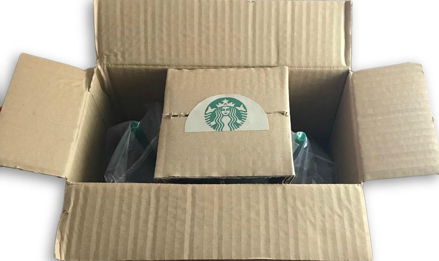 Green Starbucks Grande Insulated Travel Tumbler 16 Oz Double Wall Acrylic 2 Pack Set | 607-WSGHYT