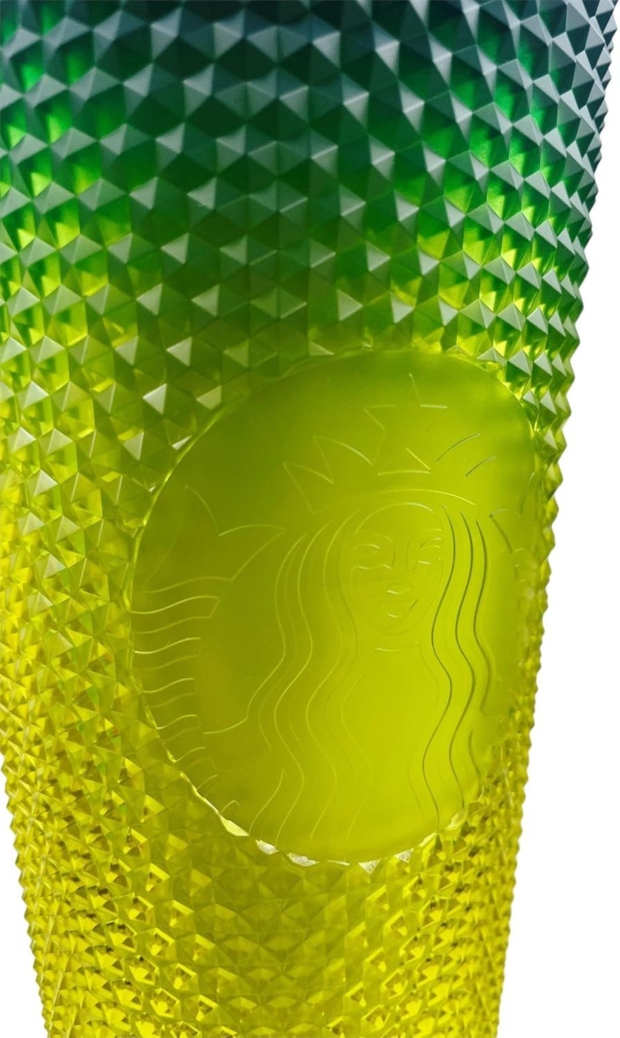 Green Yellow Starbucks 2023 Ombre Green Lemon Yellow Studded Tumbler, 24 Oz, Venti | 671-XLNDTA