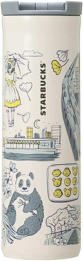 Grey Starbucks Japan Tokyo Been There Series Stainless Steel Tumbler 473ml | 136-STPGNY