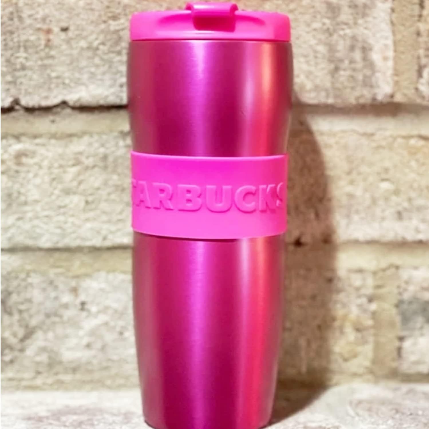 Pink Starbucks 2022 Summer Dragonfruit Pink Stainless Insulated Hot Tumbler 12oz | 138-GSXYND