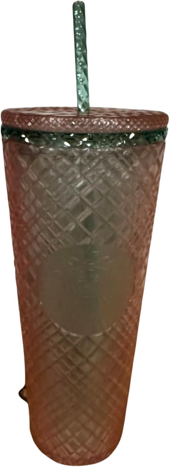 Pink Starbucks 2023 Spring Pink Pearl Jeweled Venti 24oz Tumbler With Straw | 321-OHJCTF