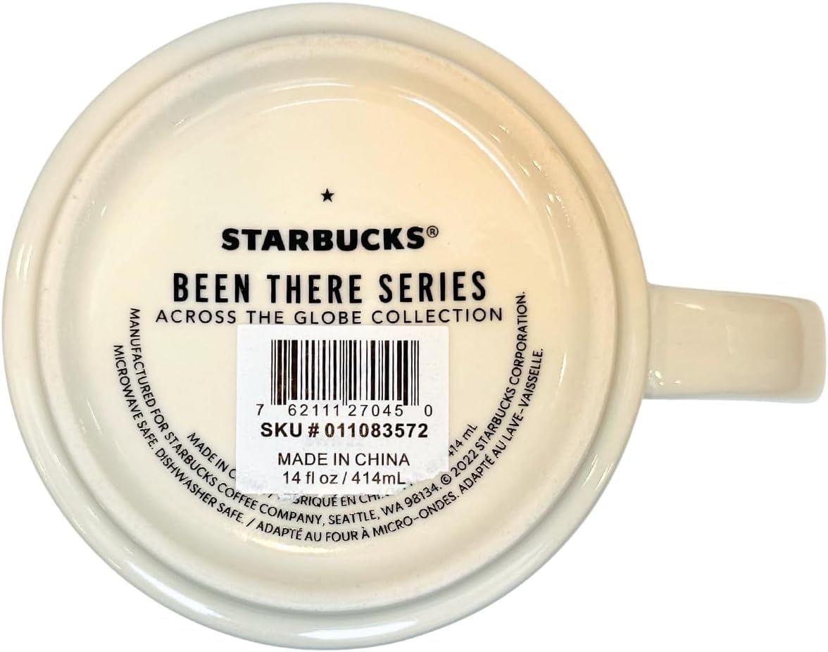 Red Starbucks Maryland Ceramic Mug Been There Series Across The Globe Collection, 14 Ounces | 482-BHILQO