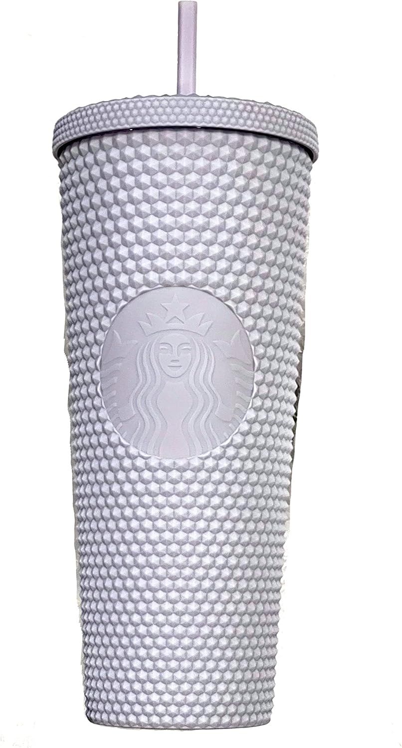 White Starbucks 2021 Holiday Bling Studded Cold Cup Tumbler 24oz | 987-PUDVQK